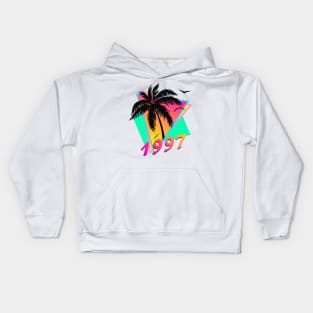 1997 Tropical Sunset Kids Hoodie